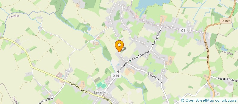 localisation de l'entreprise CABINET DE L'ELNON  LECELLES