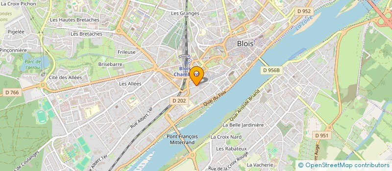 localisation de l'entreprise CABINET DE L'OCTROI  BLOIS