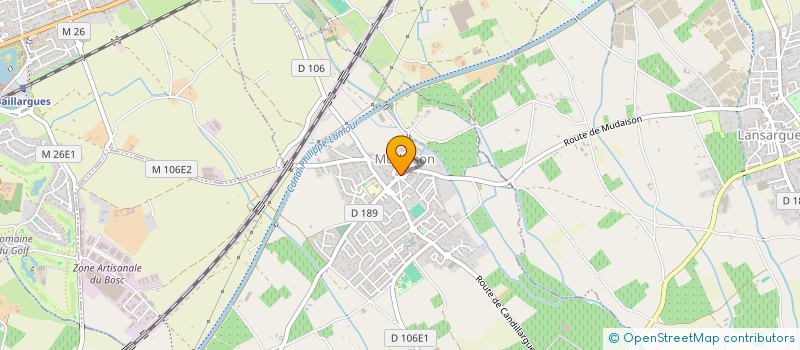 localisation de l'entreprise CABINET DE LA FONT DE MAUGUIO  MAUGUIO