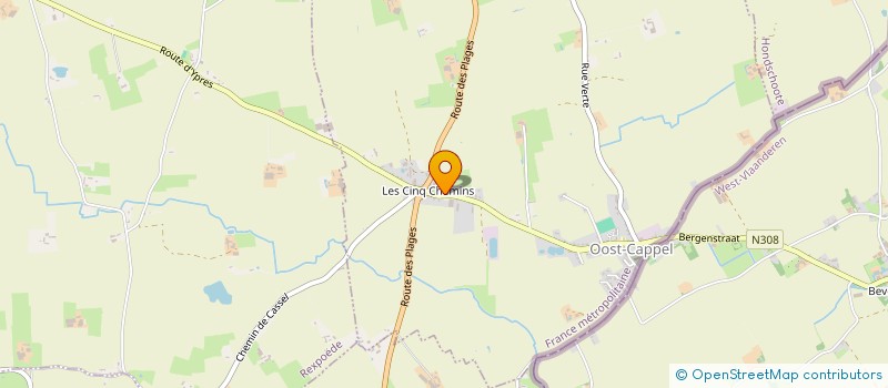 localisation de l'entreprise CABINET DE MASSO-KINESITHERAPIE  BAMBECQUE