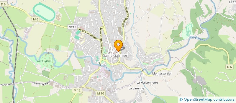 localisation de l'entreprise CABINET DE MASSO-KINESITHERAPIE CORCIULO-THOMAS  CHAMBUF