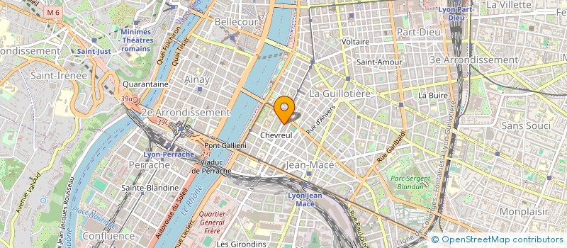 localisation de l'entreprise CABINET DE MEDECINE VASCULAIRE J.P.GOBIN  LYON