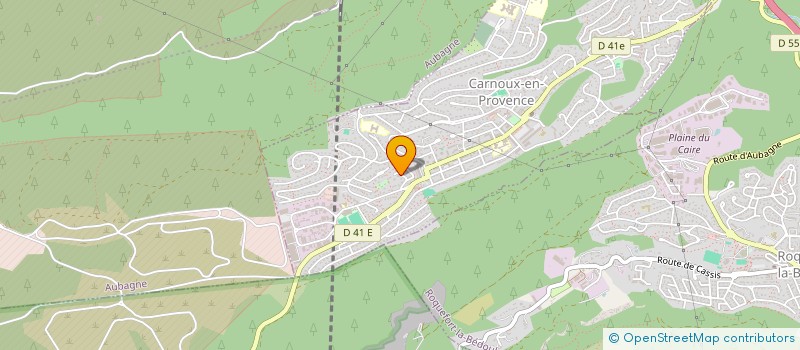 localisation de l'entreprise CABINET DE MESURES ET DE DIAGNOSTICS IMMOBILIERS à CARNOUX-EN-PROVENCE