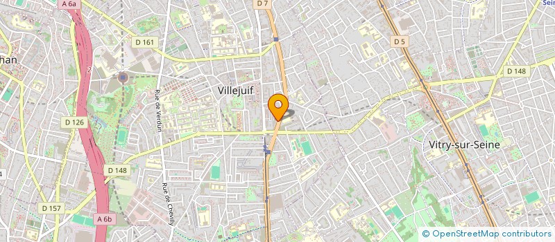 localisation de l'entreprise CABINET DE NEUROLOGIE à VILLEJUIF