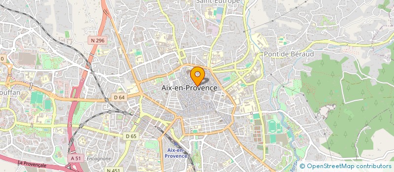 localisation de l'entreprise CABINET DE PHILOSOPHIE à AIX-EN-PROVENCE