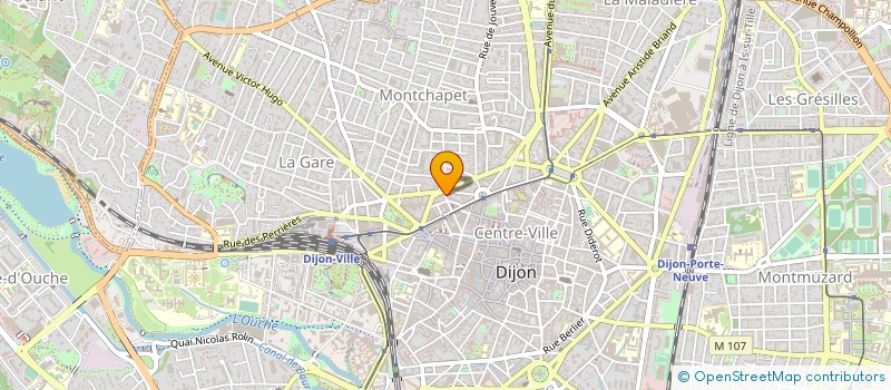 localisation de l'entreprise CABINET DE PODOLOGIE HOMAND ZINGERLE à DIJON