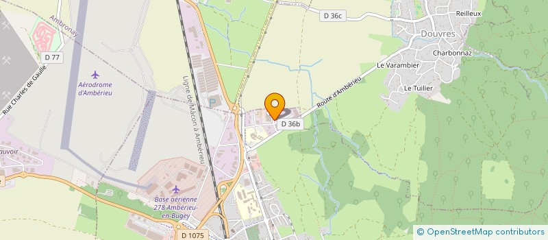 localisation de l'entreprise CABINET DE PODOLOGIE PREMEL ET ROLLAND à AMBERIEU-EN-BUGEY