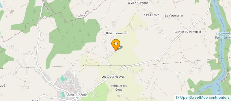 localisation de l'entreprise CABINET DE PONTBRIAND à SAINT-BRIEUC