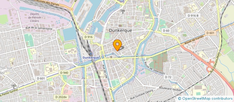 localisation de l'entreprise CABINET DE RADIOLO& D'ECHOGRAPHIE à DUNKERQUE