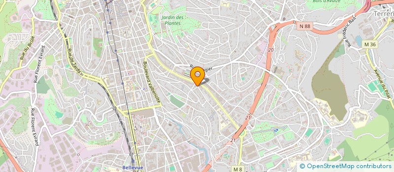 localisation de l'entreprise CABINET DE RHUMATOLOGIE FAURIEL  SAINT-ETIENNE