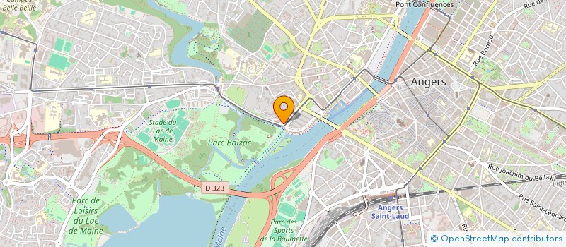 localisation de l'entreprise CABINET DE SAGES-FEMMES DU QUAI à ANGERS