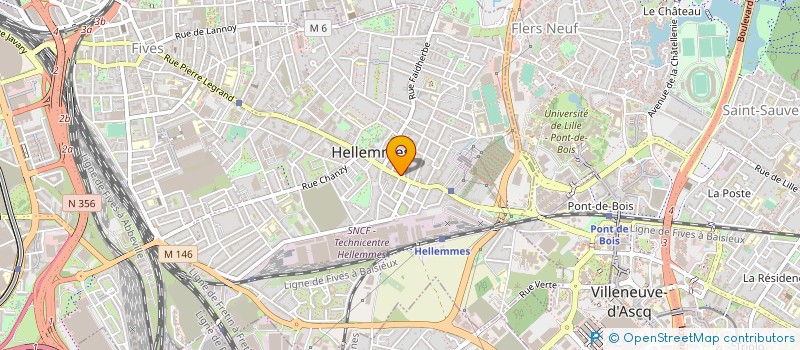 localisation de l'entreprise CABINET DE SOINS INFIRMIERS PONSARD CORNILLE à LILLE