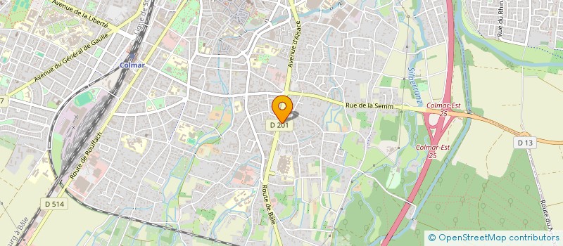 localisation de l'entreprise CABINET DECKERT à COLMAR
