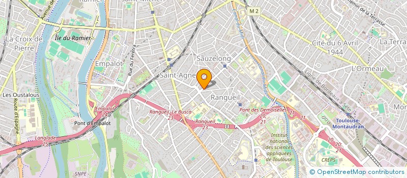 localisation de l'entreprise CABINET DEDDOUCHE ET ASSOCIES à TOULOUSE