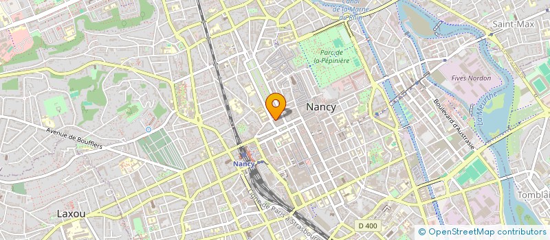 localisation de l'entreprise CABINET DENIS PORTIER  NANCY