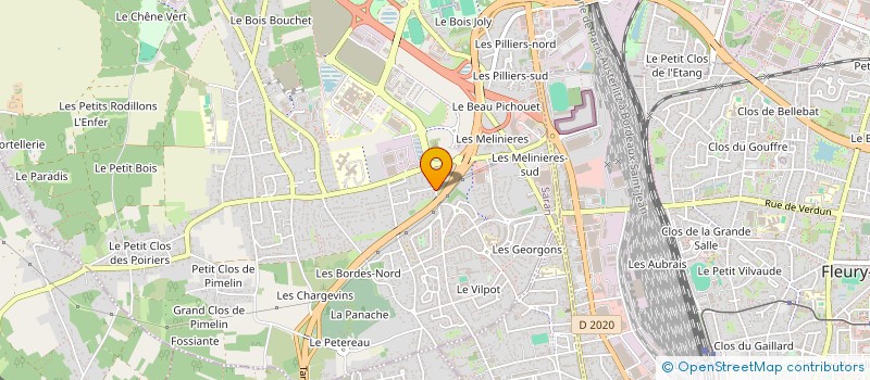 localisation de l'entreprise CABINET DENTAIRE à SARAN