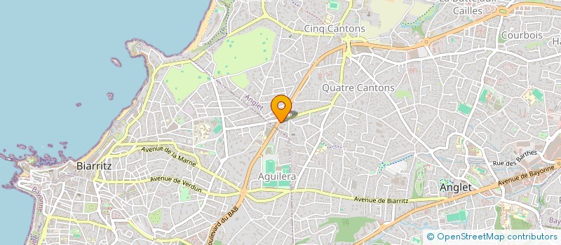 localisation de l'entreprise CABINET DENTAIRE ANTOINE LOPEZ à BIARRITZ