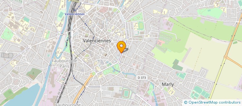 localisation de l'entreprise CABINET DENTAIRE BIANCA MOCA à VALENCIENNES