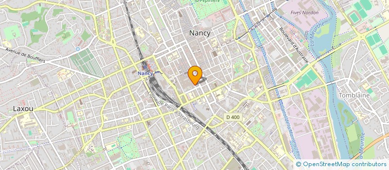 localisation de l'entreprise CABINET DENTAIRE BILLIOTTE LEBLOND  NANCY