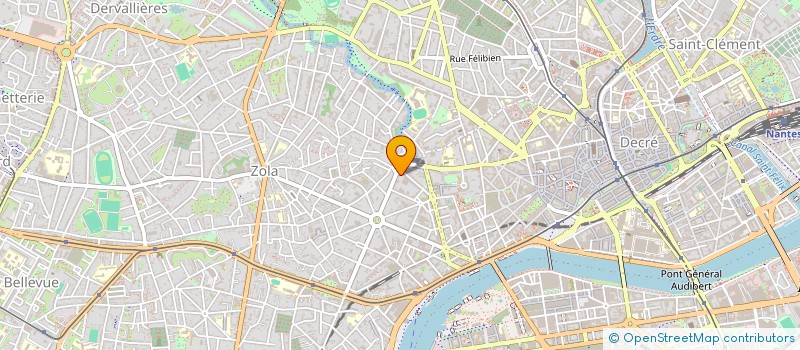localisation de l'entreprise CABINET DENTAIRE DE CANCLAUX à NANTES