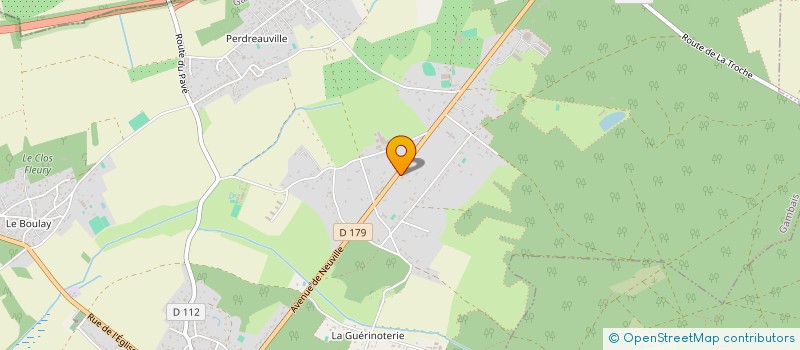 localisation de l'entreprise CABINET DENTAIRE DE GAMBAIS  BAZAINVILLE