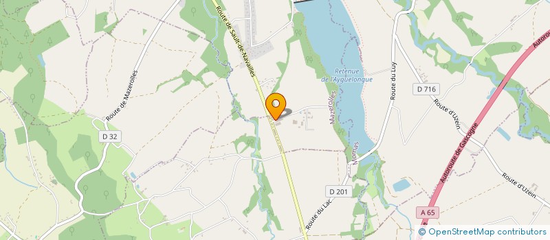 localisation de l'entreprise CABINET DENTAIRE DE L'AYGUELONGUE  MAZEROLLES