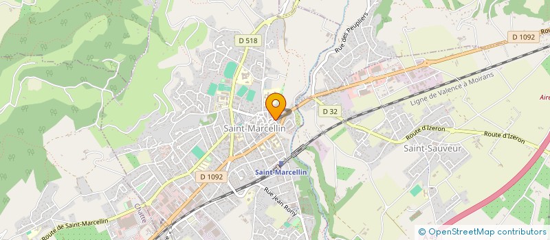 localisation de l'entreprise CABINET DENTAIRE DELANOUE à SAINT-MARCELLIN