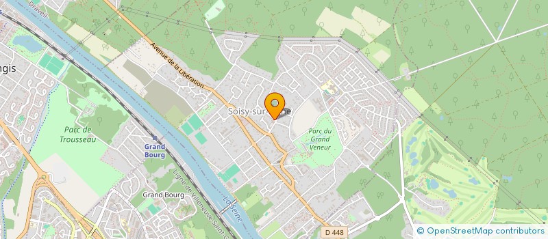 localisation de l'entreprise CABINET DENTAIRE DENTASSIM à SOISY-SUR-SEINE