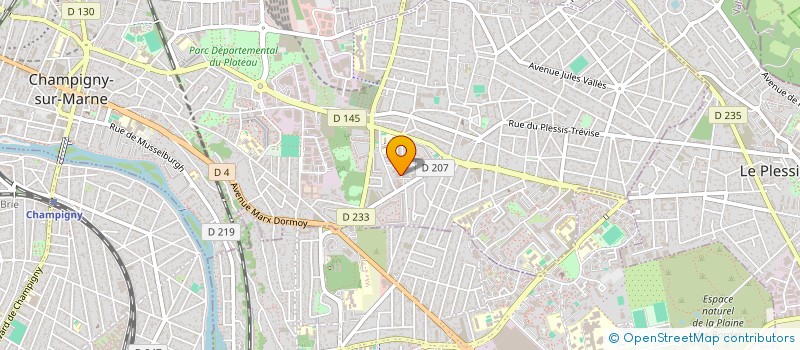 localisation de l'entreprise CABINET DENTAIRE DES MORDACS à CHAMPIGNY-SUR-MARNE
