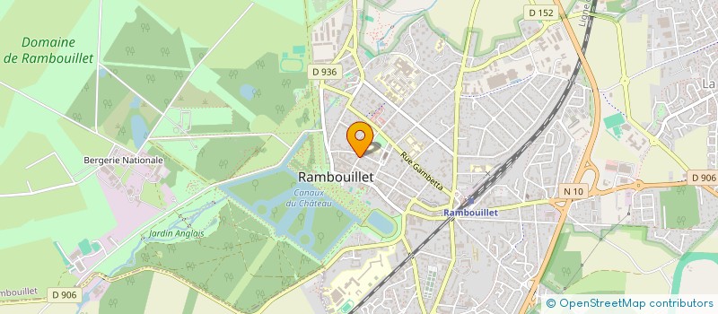 localisation de l'entreprise CABINET DENTAIRE DOCTEUR BENOIT BAVILLE à RAMBOUILLET