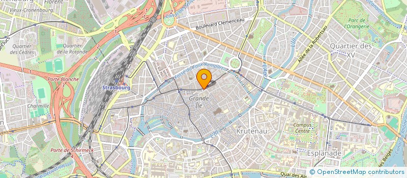 localisation de l'entreprise CABINET DENTAIRE DOCTEUR CHRISTIAN MAIRE  STRASBOURG