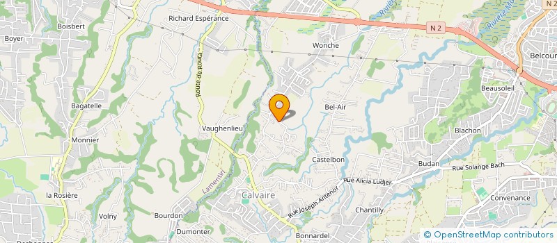 localisation de l'entreprise CABINET DENTAIRE DOTHEMARE  BAIE-MAHAULT