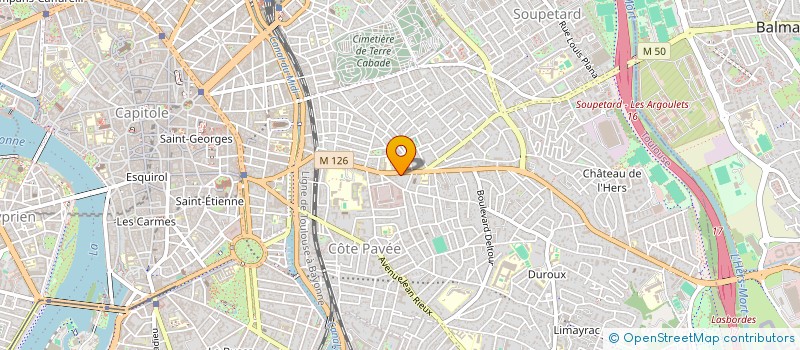 localisation de l'entreprise CABINET DENTAIRE DR ALEXANDRINA MARIN  TOULOUSE