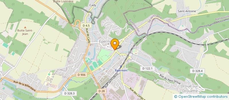 localisation de l'entreprise CABINET DENTAIRE DR PETRE - SELAS à EPERNON