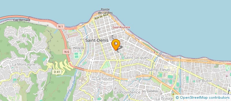 localisation de l'entreprise CABINET DENTAIRE DU DOCTEUR BERRIN à SAINT-DENIS