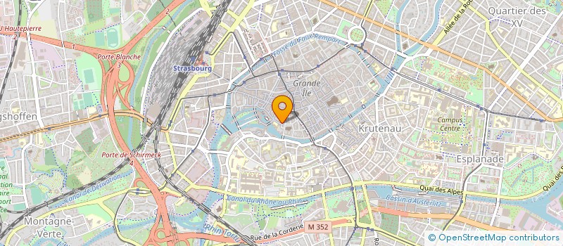 localisation de l'entreprise CABINET DENTAIRE DU DOCTEUR CLAUDIA SCHNEIDER à STRASBOURG