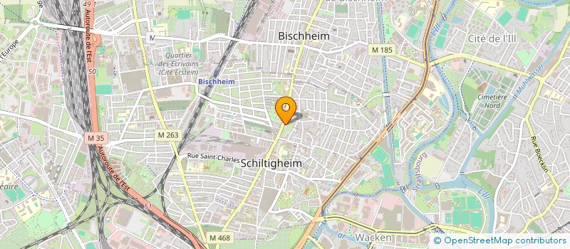 localisation de l'entreprise CABINET DENTAIRE DU DOCTEUR ERIC KOCH à STRASBOURG