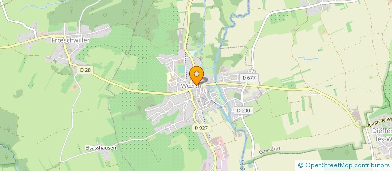 localisation de l'entreprise CABINET DENTAIRE DU DR. PACK  WRTH