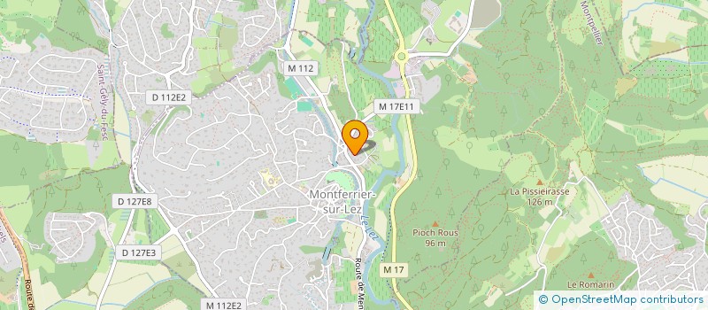 localisation de l'entreprise CABINET DENTAIRE DU FESCAU  MONTFERRIER-SUR-LEZ