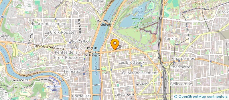 localisation de l'entreprise CABINET DENTAIRE DU FOREZ  LYON