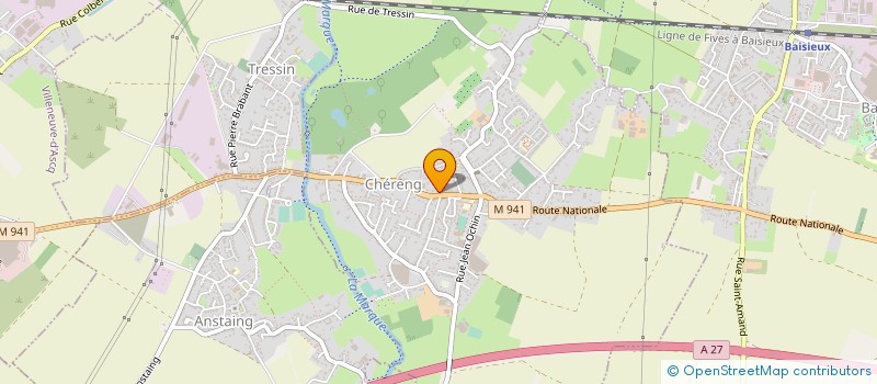 localisation de l'entreprise CABINET DENTAIRE DU MARAIS  CHERENG