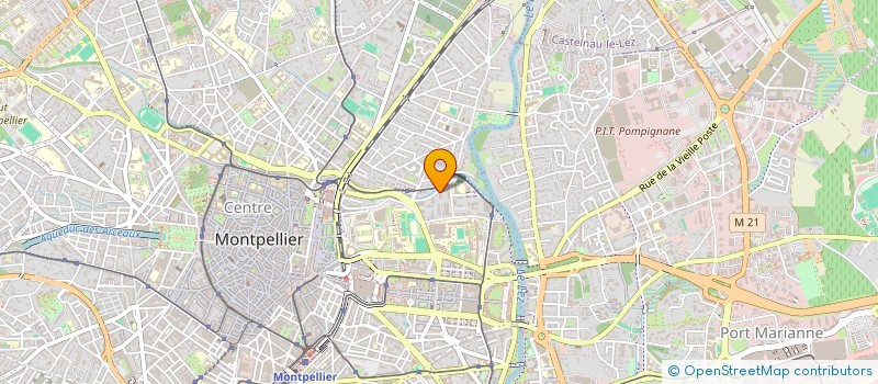 localisation de l'entreprise CABINET DENTAIRE DU PARC A BALLONS à MONTPELLIER