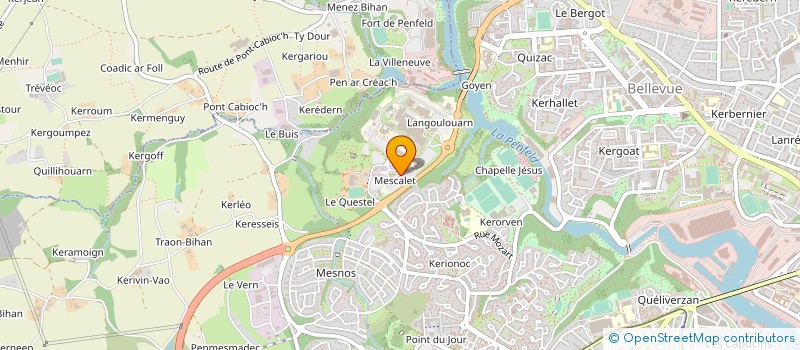 localisation de l'entreprise CABINET DENTAIRE DU QUESTEL à BREST