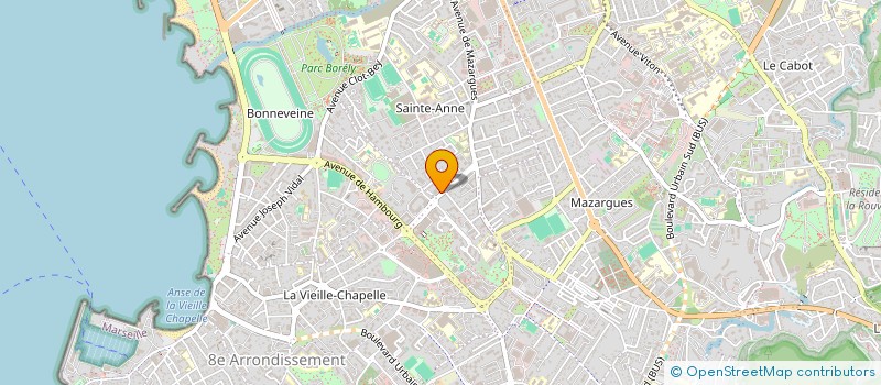 localisation de l'entreprise CABINET DENTAIRE DUCUP DE SAINT PAUL à MARSEILLE