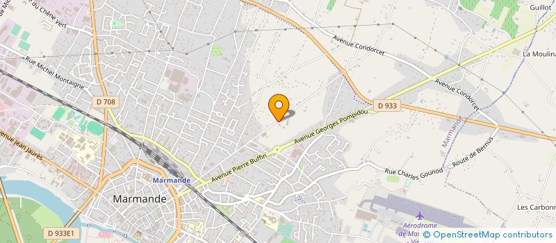 localisation de l'entreprise CABINET DENTAIRE EUGENOL  MARMANDE