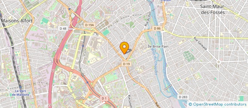 localisation de l'entreprise CABINET DENTAIRE FELIX MAIRE à CRETEIL