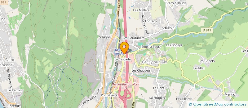 localisation de l'entreprise CABINET DENTAIRE FRANCOIS ROCHE à GRESY-SUR-AIX