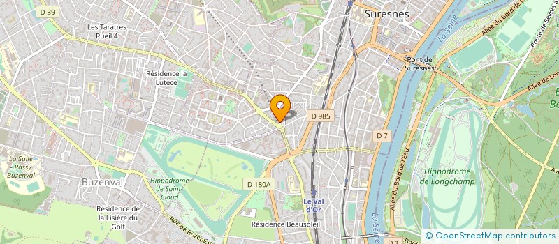localisation de l'entreprise CABINET DENTAIRE FRELICOT MUMEREL ROBERT à SURESNES