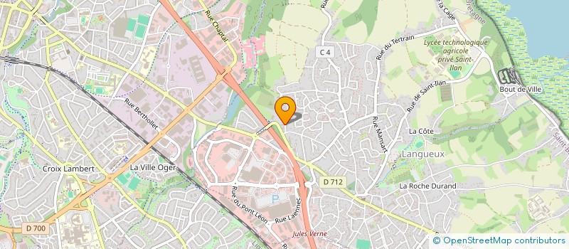 localisation de l'entreprise CABINET DENTAIRE INFINITY  LANGUEUX