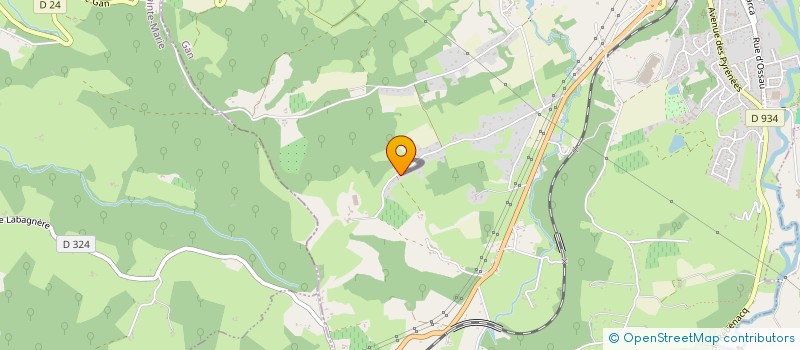 localisation de l'entreprise CABINET DENTAIRE OGEULOIS  GAN